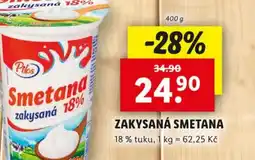 Lidl Zakysaná smetana nabídka