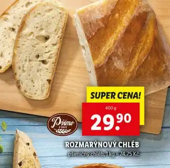 Lidl Rozmarýnový chléb nabídka