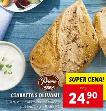 Lidl Ciabatta s olivami nabídka