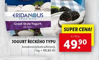 Lidl Jogurt řeckého typu nabídka