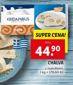 Lidl Chalva s mandlemi nabídka