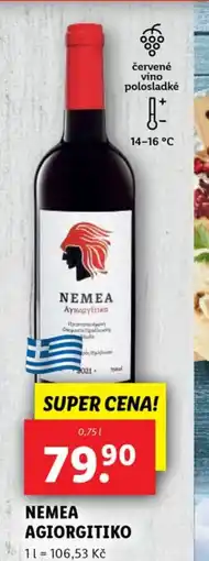 Lidl Nemea agiorgitiko nabídka