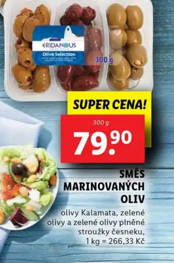 Lidl Směs marinovaných oliv nabídka