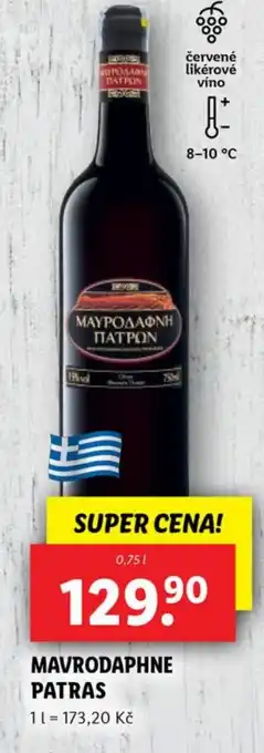 Lidl Mavrodaphne patras nabídka