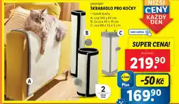 Lidl ZOOFARI Škrabadlo pro kočky nabídka