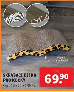 Lidl Škrabací deska pro kočky nabídka