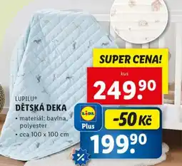 Lidl LUPILUⓇ Dětská deka nabídka