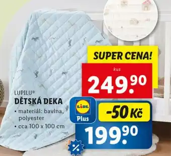 Lidl LUPILUⓇ Dětská deka nabídka