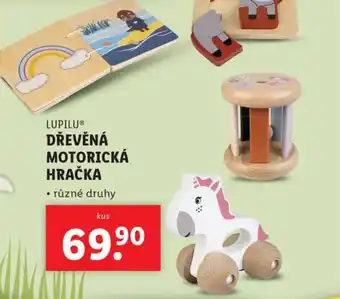 Lidl LUPILU Dřevěná motorická hračka nabídka