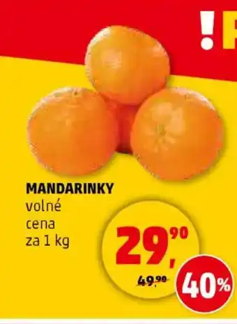 Penny Market Mandarinky volné nabídka