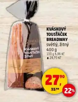 Penny Market Kváskový tousťáček breadway nabídka