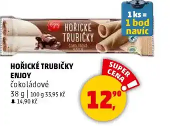 Penny Market Hořické trubičky enjoy čokoládové nabídka