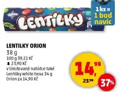 Penny Market Lentilky orion nabídka