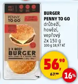 Penny Market Burger penny to go nabídka