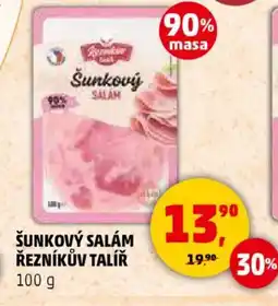 Penny Market Šunkový salám řezníkův talíř nabídka