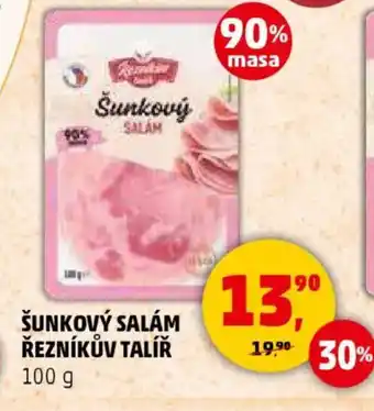 Penny Market Šunkový salám řezníkův talíř nabídka