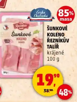 Penny Market Šunkové koleno řezníkův talíř krájené nabídka