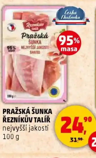 Penny Market Pražská šunka řezníkův talíř nabídka