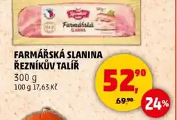 Penny Market Farmářská slanina řezníkův talíř nabídka