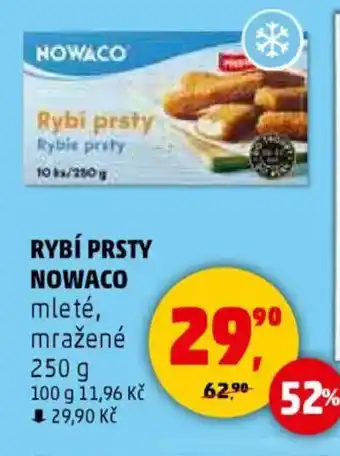 Penny Market Rybí prsty nowaco mleté, mražené nabídka