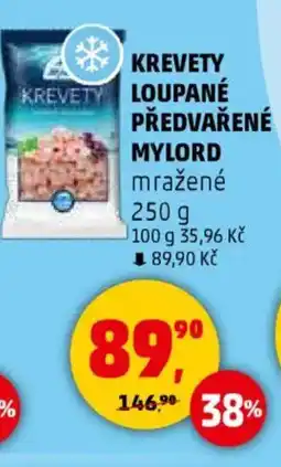 Penny Market Krevety loupané předvařené MYLORD nabídka