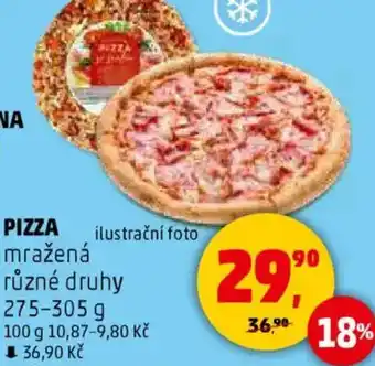 Penny Market Pizza mražená nabídka