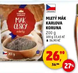 Penny Market Mletý mák karlova koruna nabídka