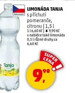 Penny Market Limonáda TANJA s příchutí pomeranče, citronu nabídka