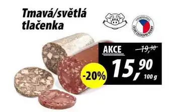 ZEMAN Tmavá/světlá tlačenka, 100 g nabídka