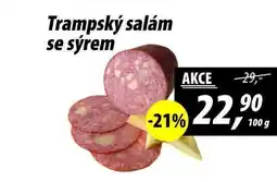 ZEMAN Trampský salám se sýrem, 100 g nabídka