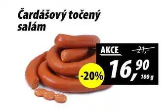 ZEMAN Čardášový točený salám, 100 g nabídka