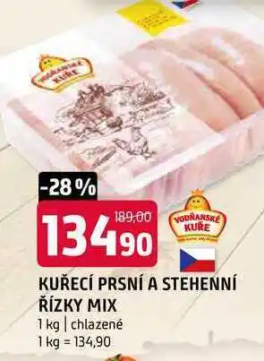 Terno Kuřecí prsní a stehenní řízky mix řízky chlazené 1 kg nabídka