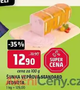 Terno Vepřová šunka standard 100g nabídka