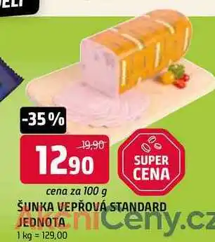 Terno Vepřová šunka standard 100g nabídka