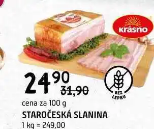 Terno Staročeská slanina 100g nabídka