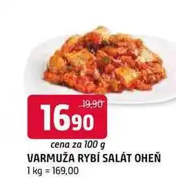 Terno Varmuža rybí salát oheň 100g nabídka