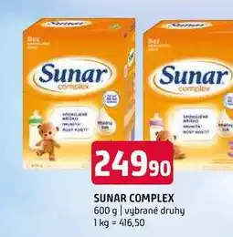 Terno Sunar complex 600 g vybrané druhy nabídka