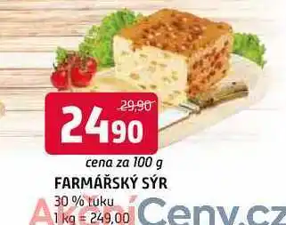 Terno Farmářský sýr 100g nabídka