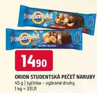 Terno Orion Studentská pečeť naruby 45g vybrané druhy nabídka