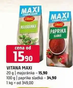 Terno Vitana Maxi vybrané druhy nabídka