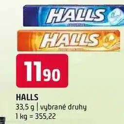 Terno Halls 33,5 g vybrané druhy nabídka