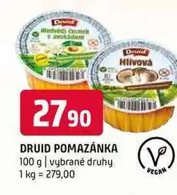 Terno Druid pomazánka 100 g vybrané druhy nabídka