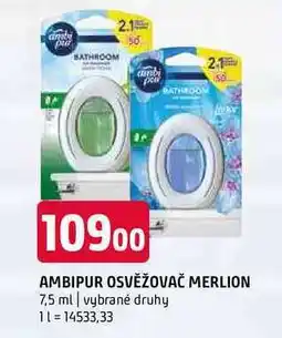 Terno Ambipur osvěžovač merlion 7,5 ml vybrané druhy nabídka