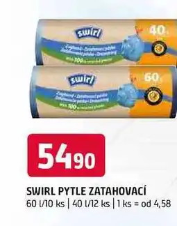 Terno Swirl pztle zatahovací 60l 10 ks 40l 12 ks nabídka