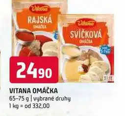 Terno Vitana omáčka 65-75g, vybrané druhy nabídka