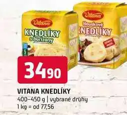 Terno Vitana knedlíky 400-450 g vybrané druhy nabídka