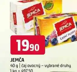 Terno Jemča 40 g čaj ovocný vybrané druhy nabídka