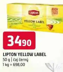 Terno Lipton Yellow Label 50g nabídka