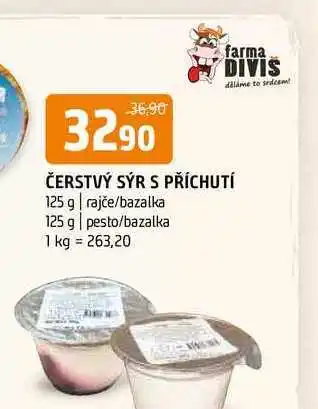 Terno Čerstvý sýr s příchutí 125g nabídka