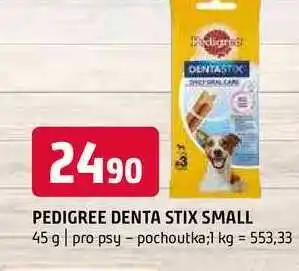 Terno Pedigree denta stix small 45 g pro psy pochoutka nabídka